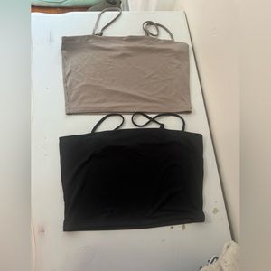 2 express crop tops